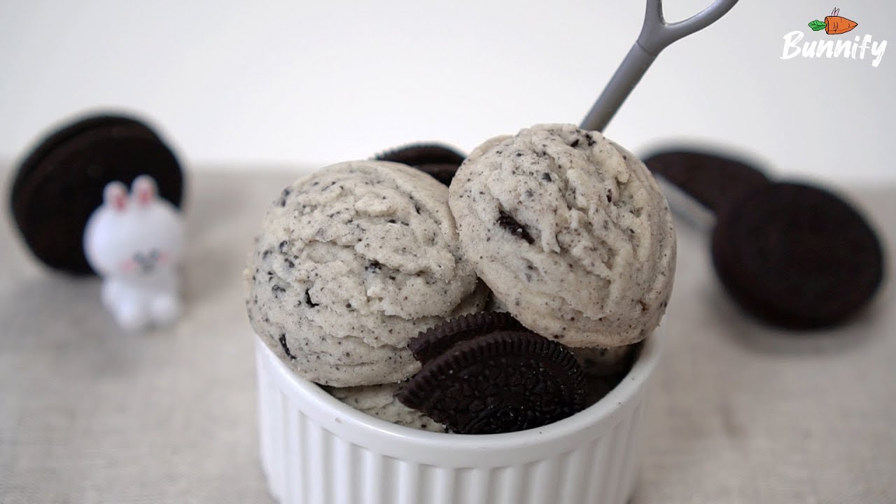How to Make Oreo Ice Cream Scoop Cookies | 버니파이Bunnify