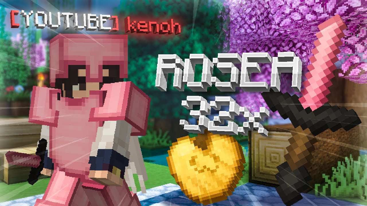 Rosea 32x THE Best Texture Pack Release