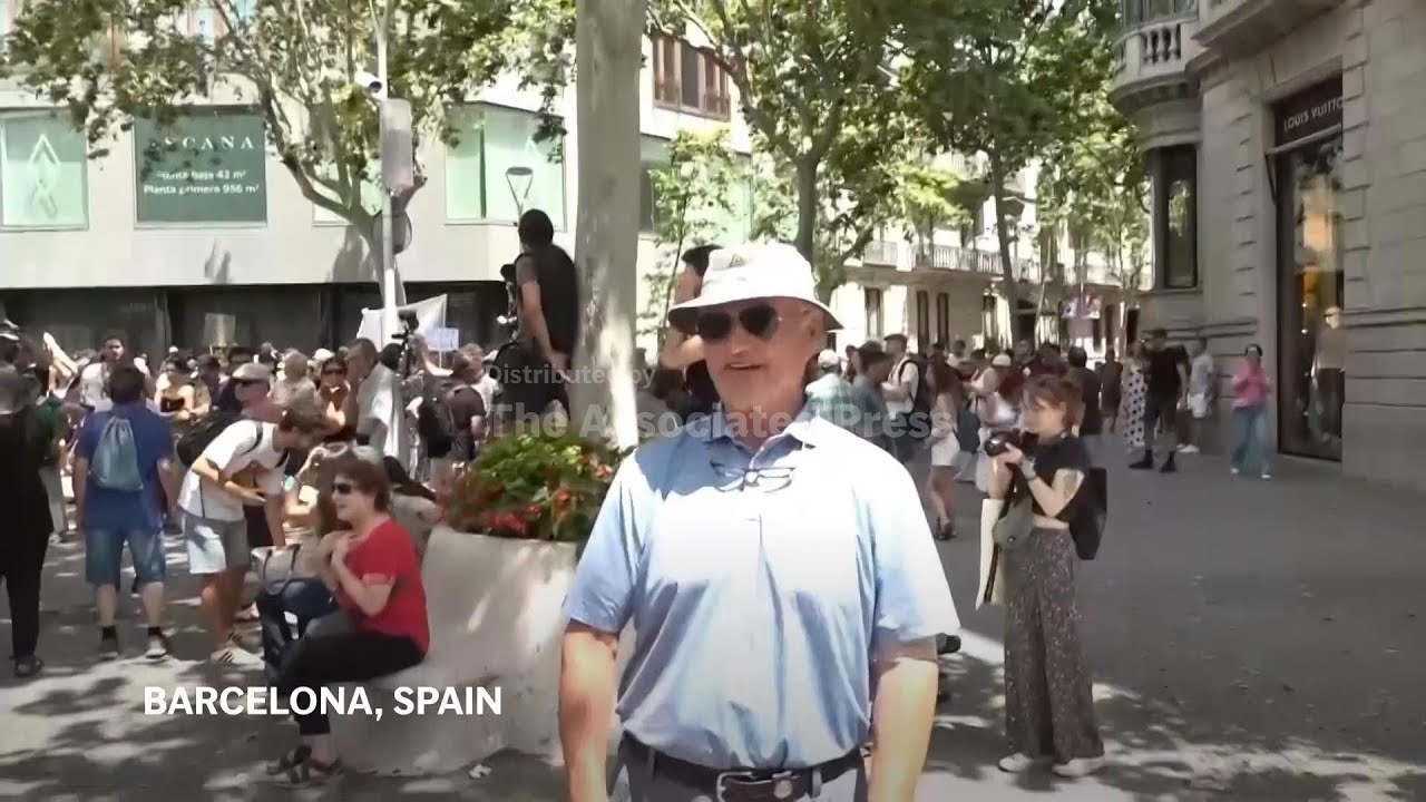 How the humble water gun became the symbol of Barcelona's anti-tourism movement