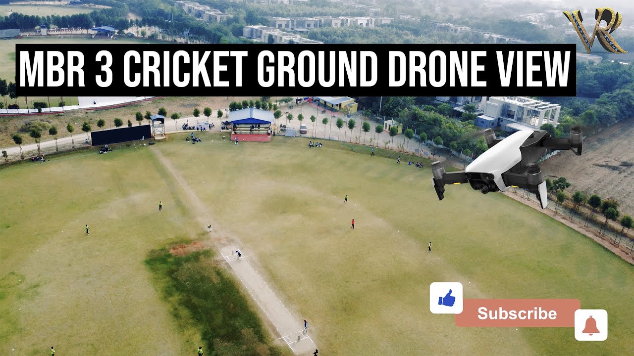 MBR 3 Cricket Ground Drone view #mbr3 #hyderabad #cricket #cricketground