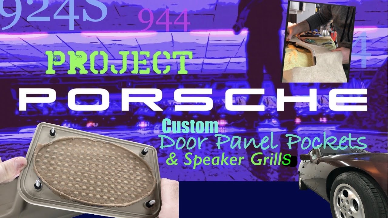 Tastefully Customized 924/944 Porsche Door Panels