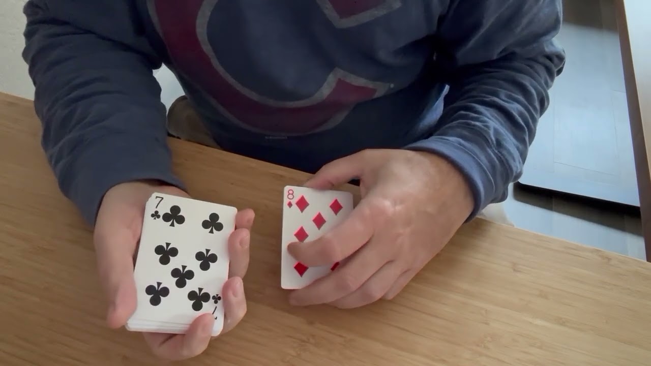 Have a card magically turn over in the middle of the deck using the marlo tilt!
