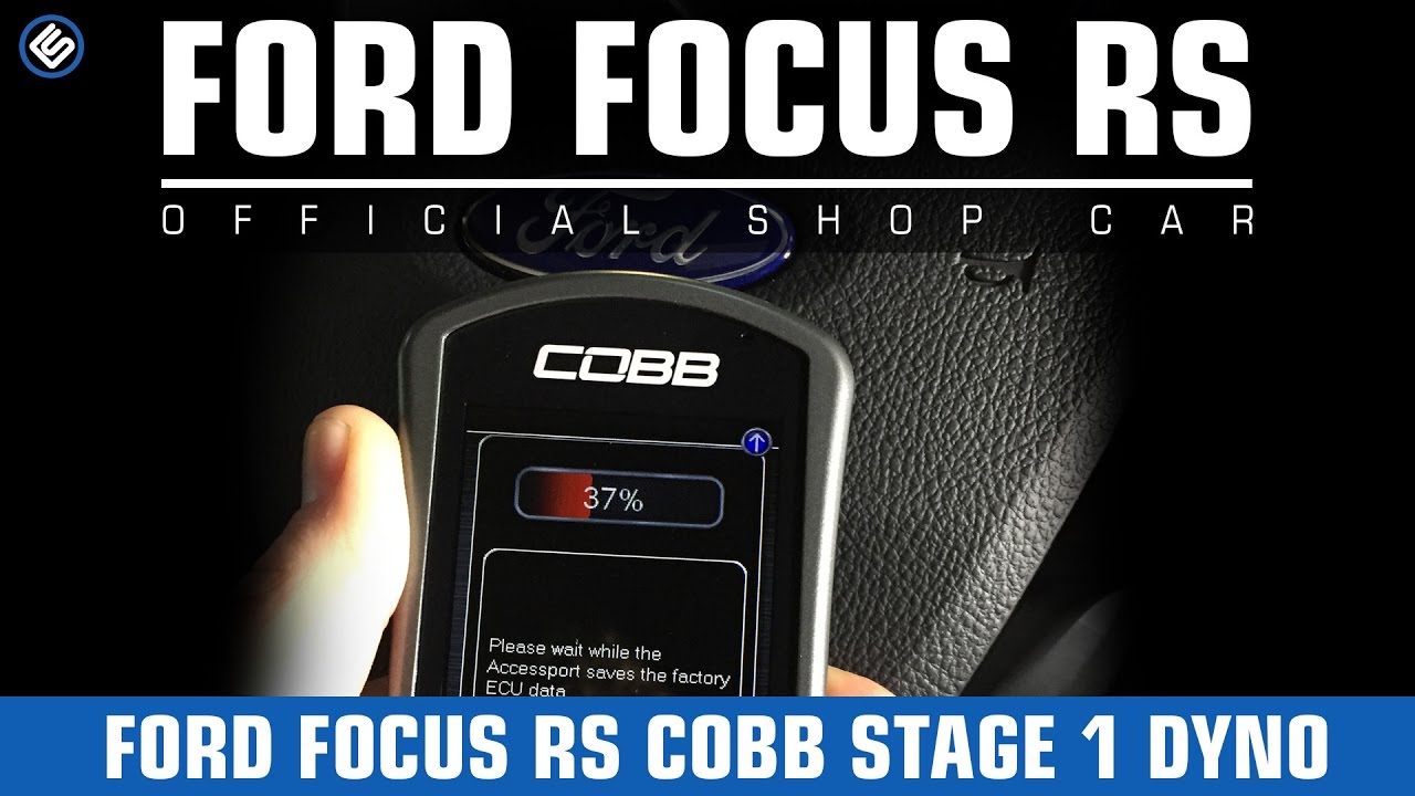 COBB Tuning Stage 1 - 2016+ Ford Focus RS - Install/Dyno/Review (299/WHP 368/WTQ)