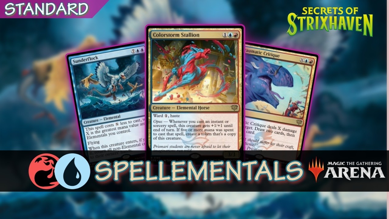 🔵🔴  SPELLEMENTALS | Standard MTG Arena (SOS)