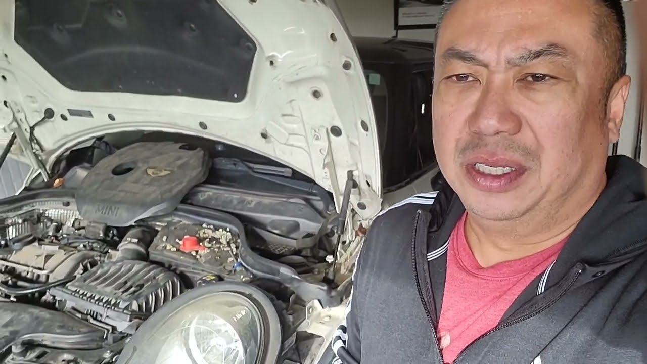 You Can Do It! DIY Repair 2016 Mini Cooper 3 cylinder coolant leak. oil filter housing replacement