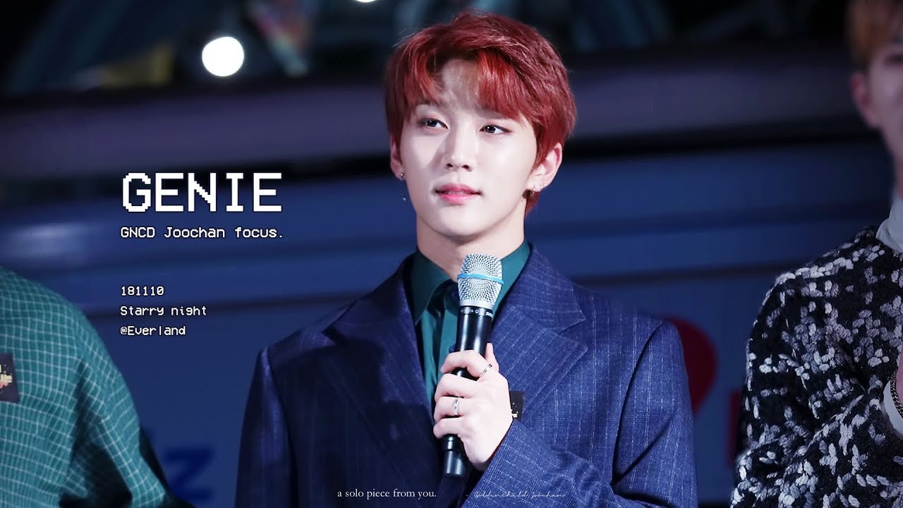 181110 골든차일드(GoldenChild) 산들의 별이 빛나는 밤에 레트로 나이트 in 에버랜드 :: Genie 주찬(Joochan) focus. (4K)