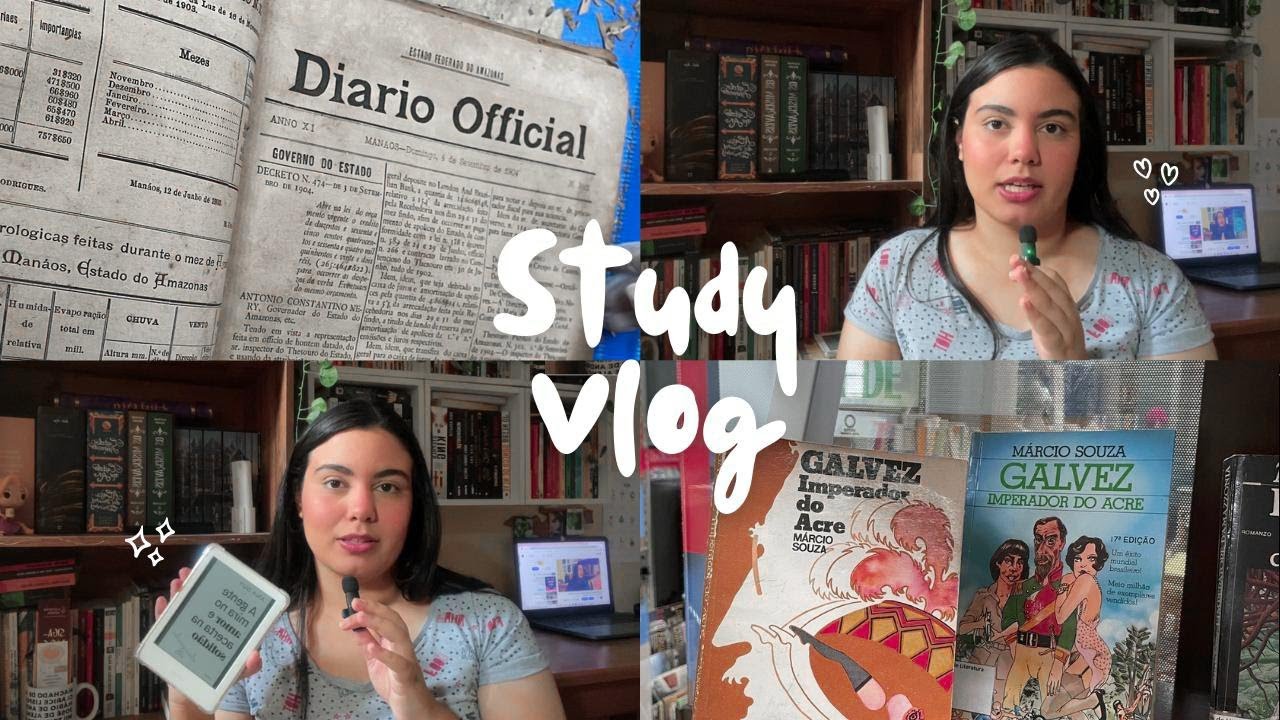 study vlog: visitando um museu e bate papo sobre pesquisa histórica