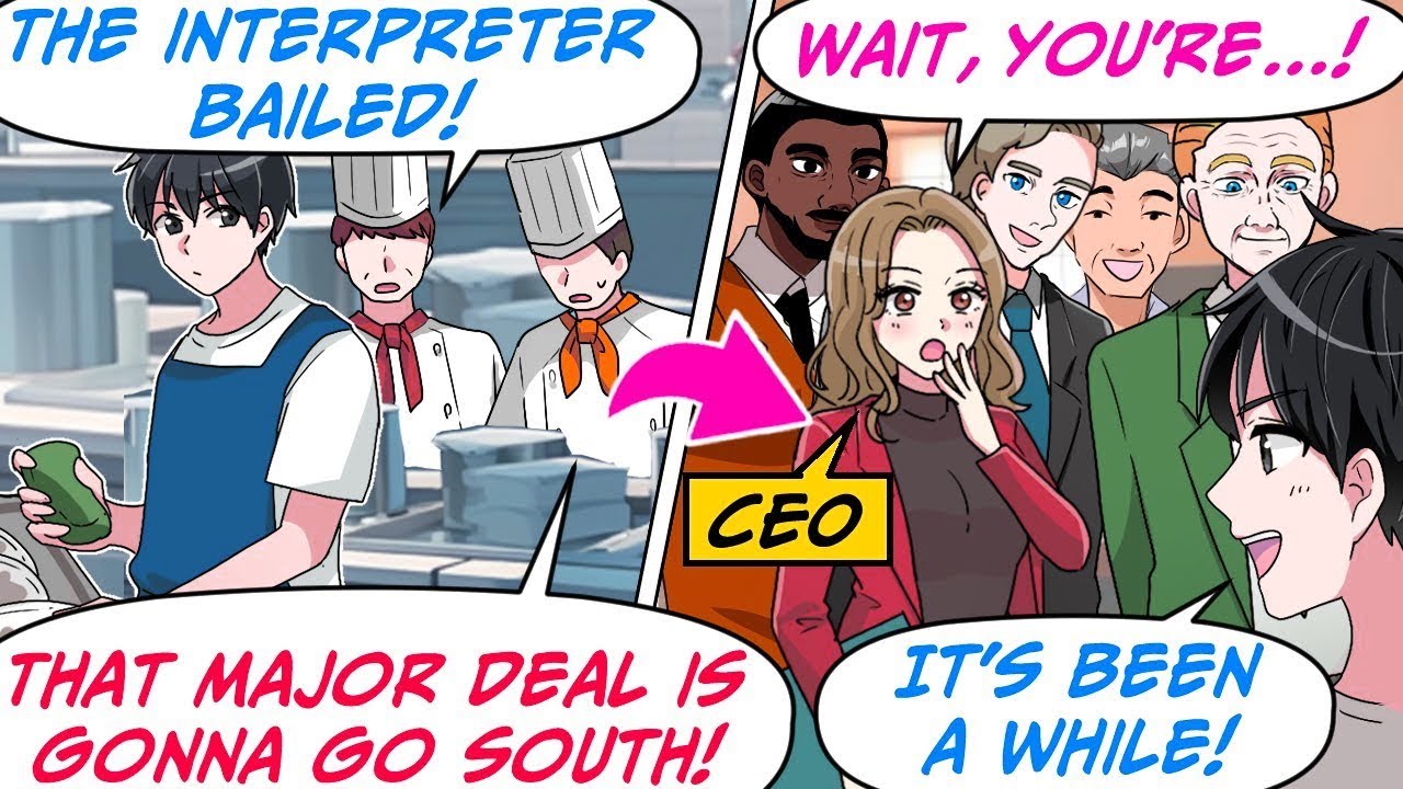 A Dishwasher Like Me Saving a Business Deal?! No One Expected What Happened Next! [RomCom Manga Dub]