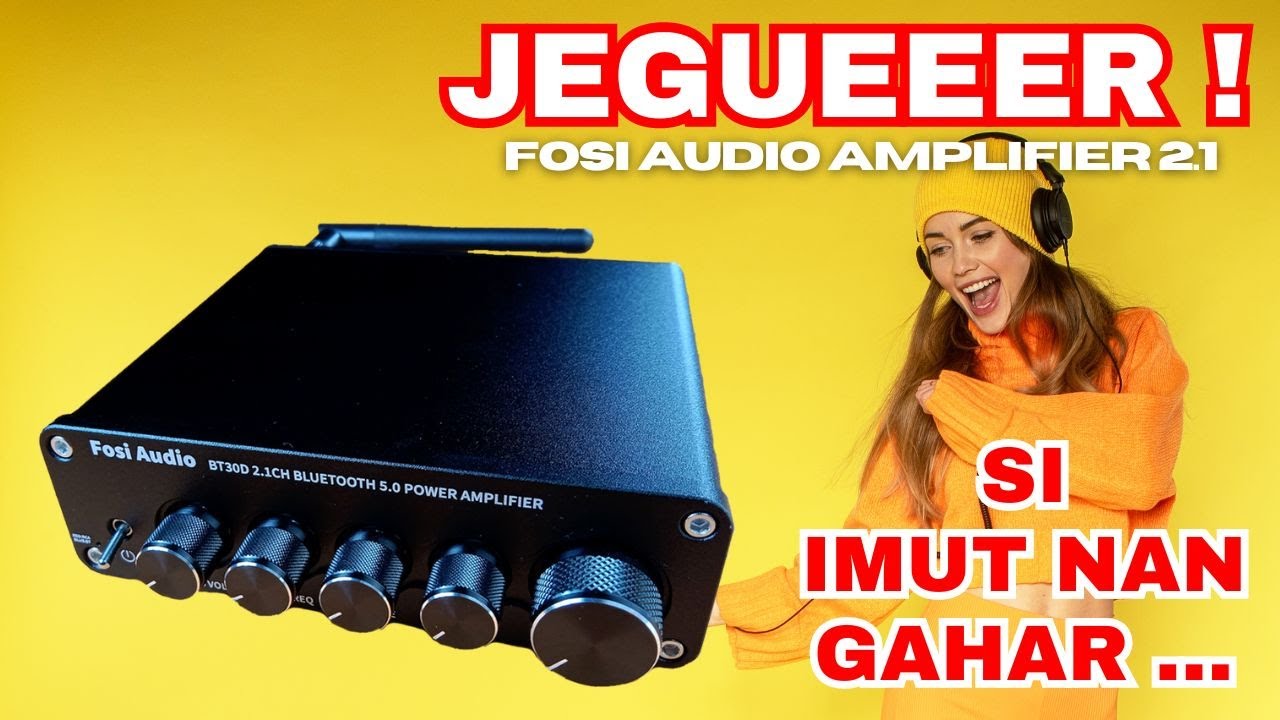 HOREEEG .. SI IMUT NAN GAHAR ! #fosi #fosiaudio #stereosystem #amplifier #subwoofer #speakerhoreg