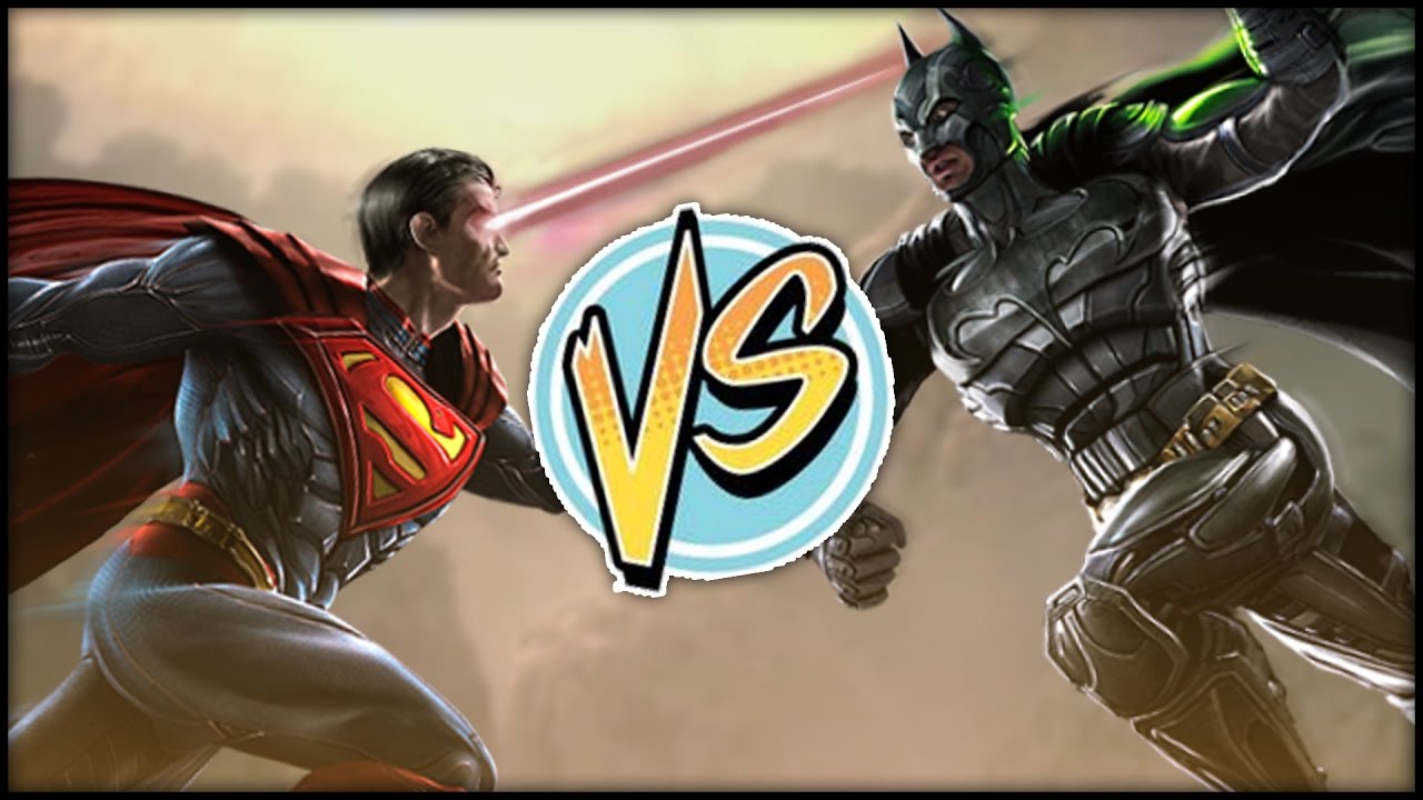 INJUSTICE - VERSUS - SUPERMAN vs. BATMAN - THE REMATCH!