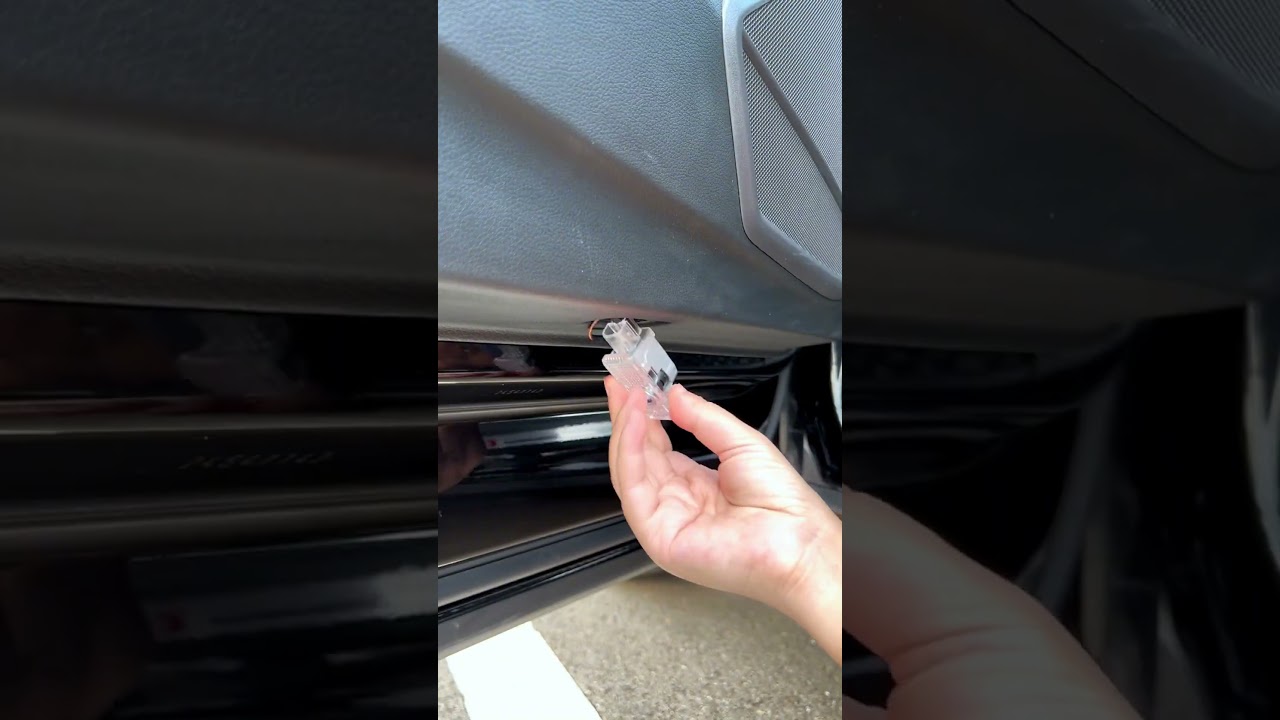 Audi Door Logo Lights: Very easy to install!