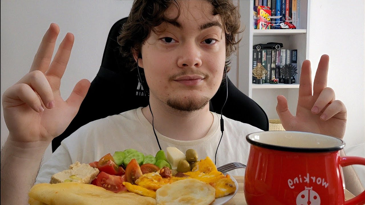 ASMR KAHVALTI MUKBANG 🍳 ASMR TÜRKÇE YEMEK 🧈