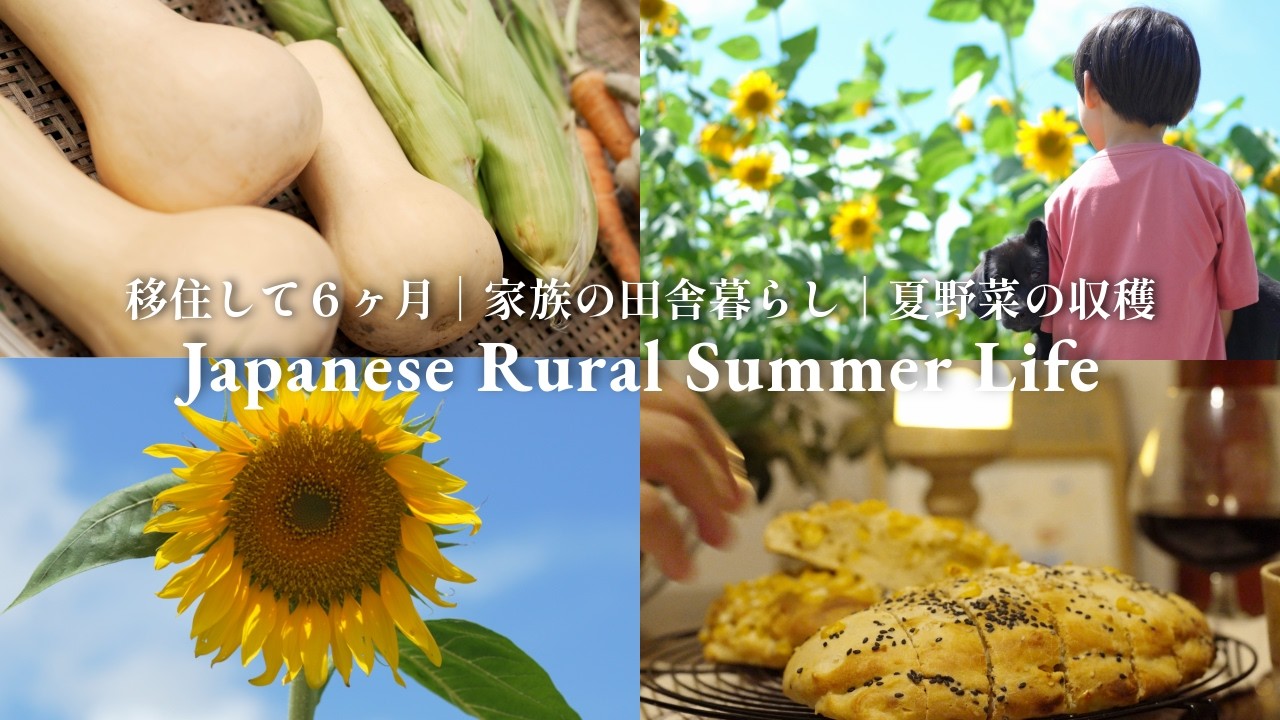 #4 Summer life in Rural Japan — Family, Corn Harvest, and Reminiscent Childhood Moments