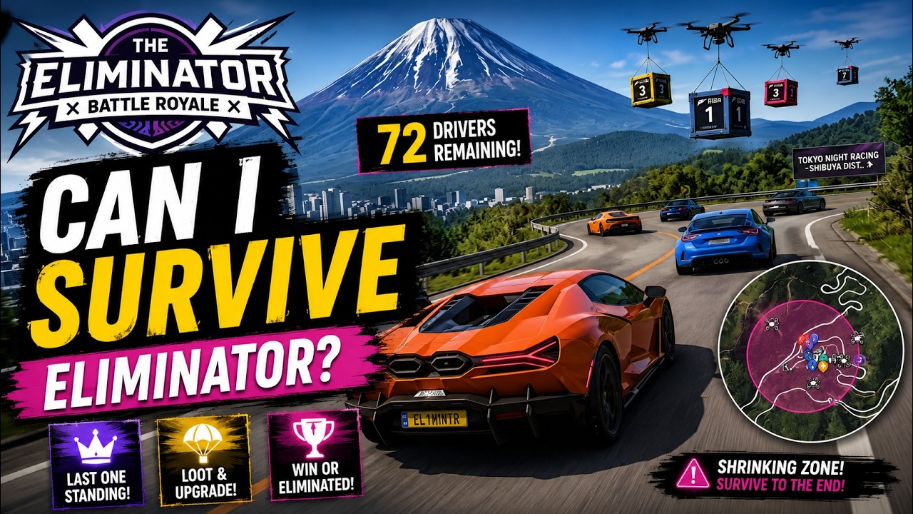 Forza Horizon 6: The Craziest Eliminator Match