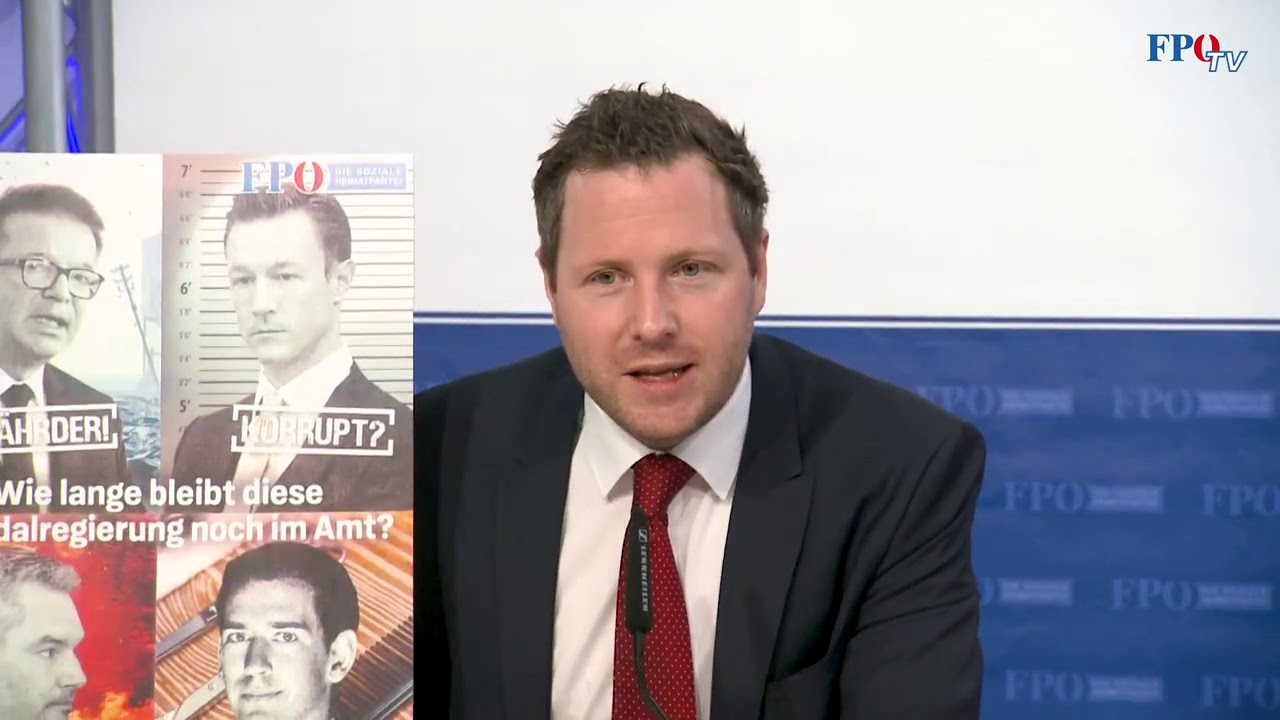 Michael Schnedlitz erkl&auml;rt, warum diese schwarz-gr&uuml;ne Regierung sofort zur&uuml;cktreten muss!