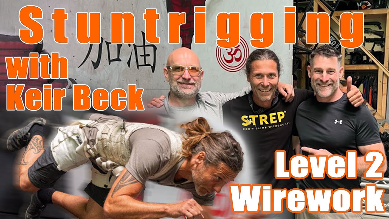 Stunt Rigging Wirework Level 2 Workshop with Keir Beck at Haeger Stunt & Wireworks in Berlin