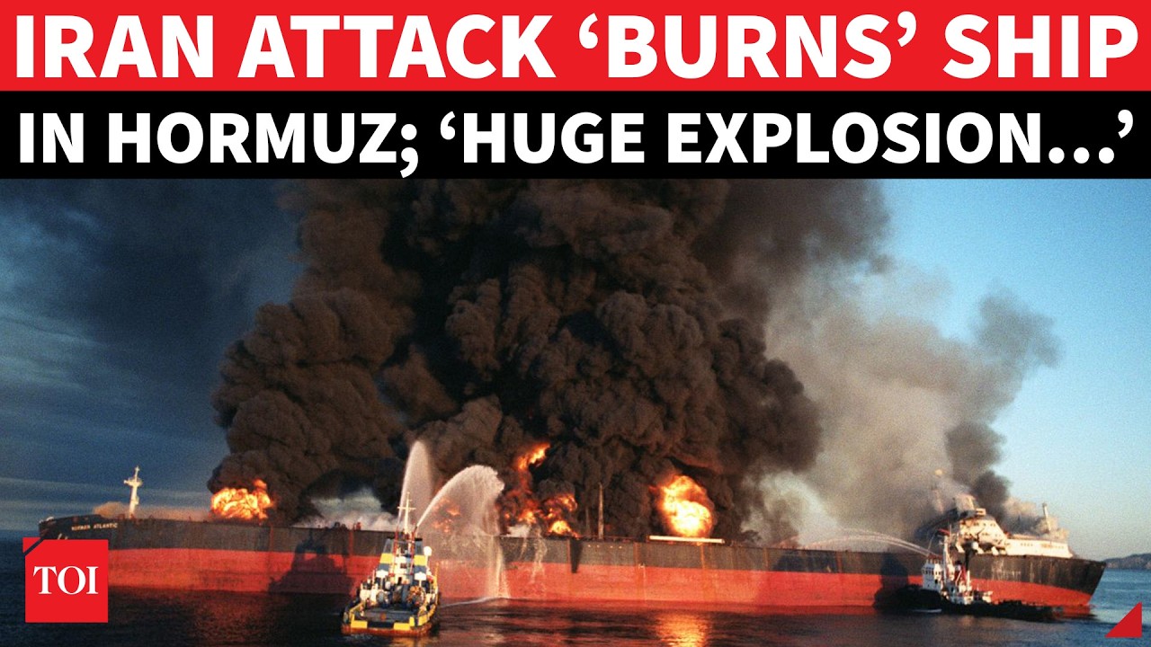 Hormuz Burns Again; IRGC Missiles Hit Oil Tanker; 'Report Suspicious Activity' Warning Issued
