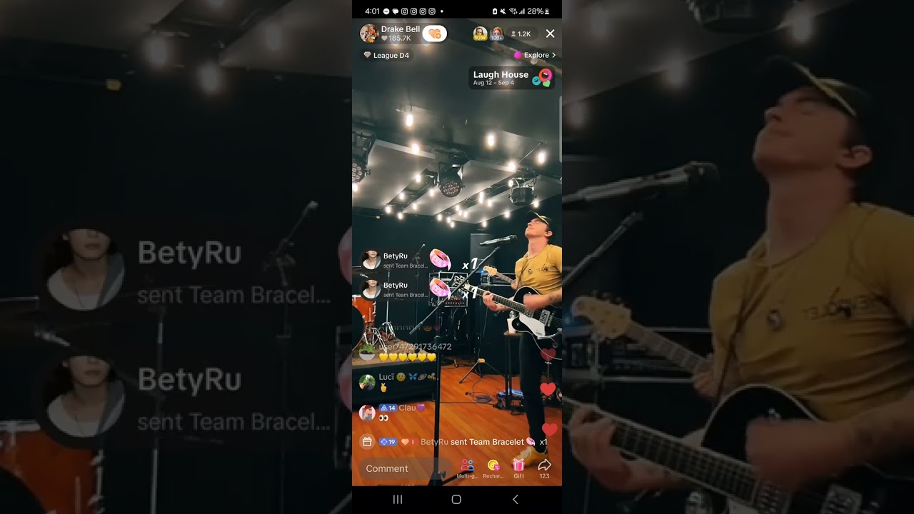 Drake Bell Tik Tok Live Reherals September 4th, 2024