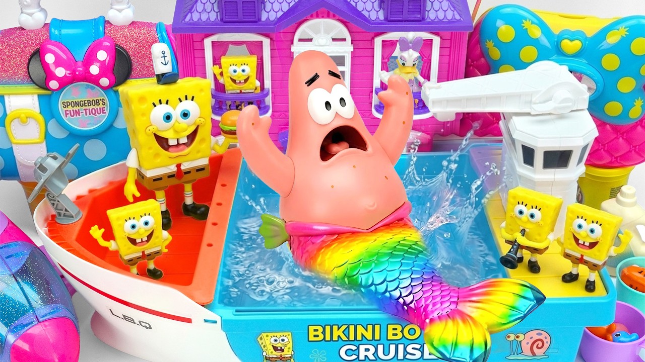 Satisfying Unboxing SPONGEBOB Doctor Toys, Ambulance Toys Collection  ASMR