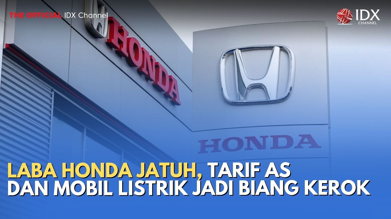 Laba Honda Jatuh, Tarif AS dan Mobil Listrik Jadi Biang Kerok | MILENOMICS