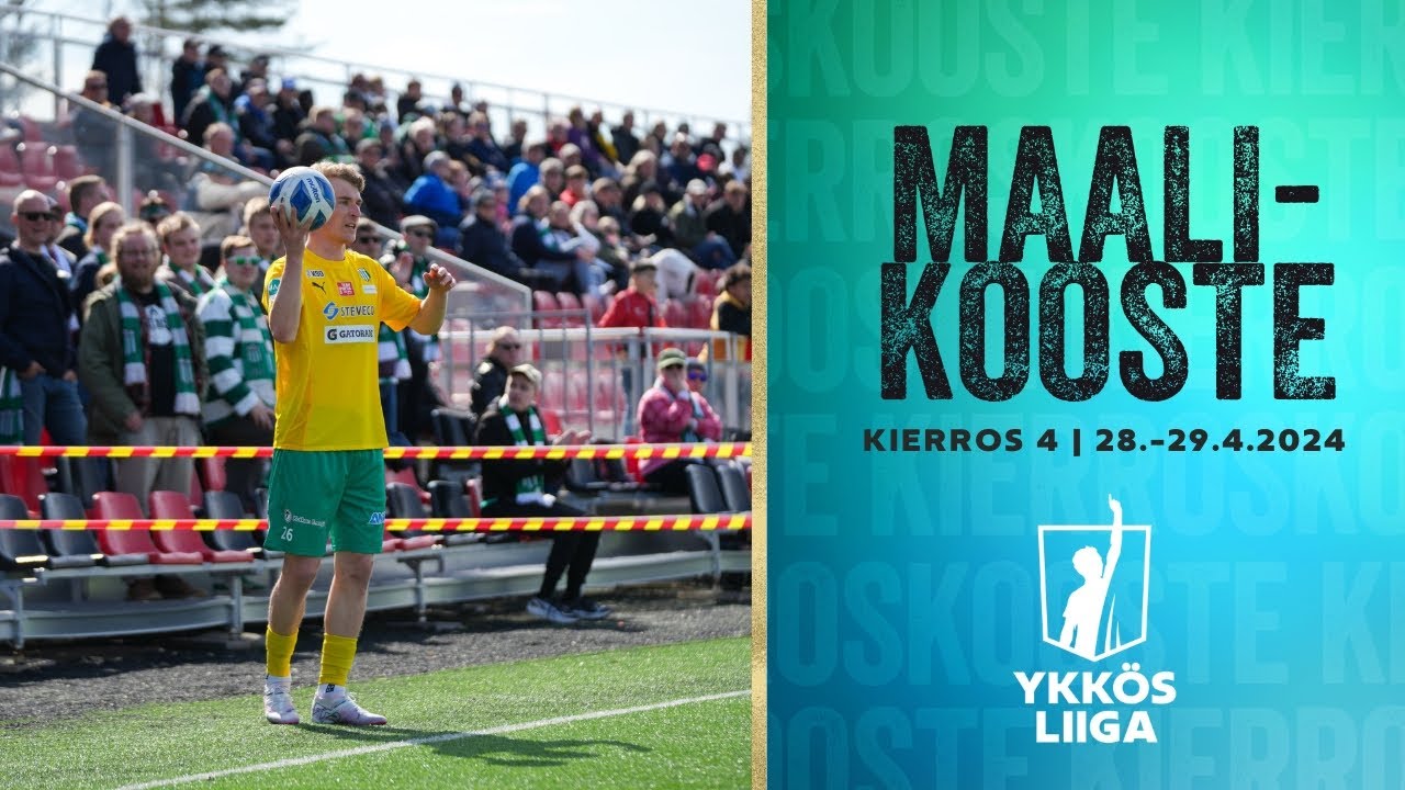 YKKÖSLIIGA 2024 - MAALIKOOSTE | KIERROS 4