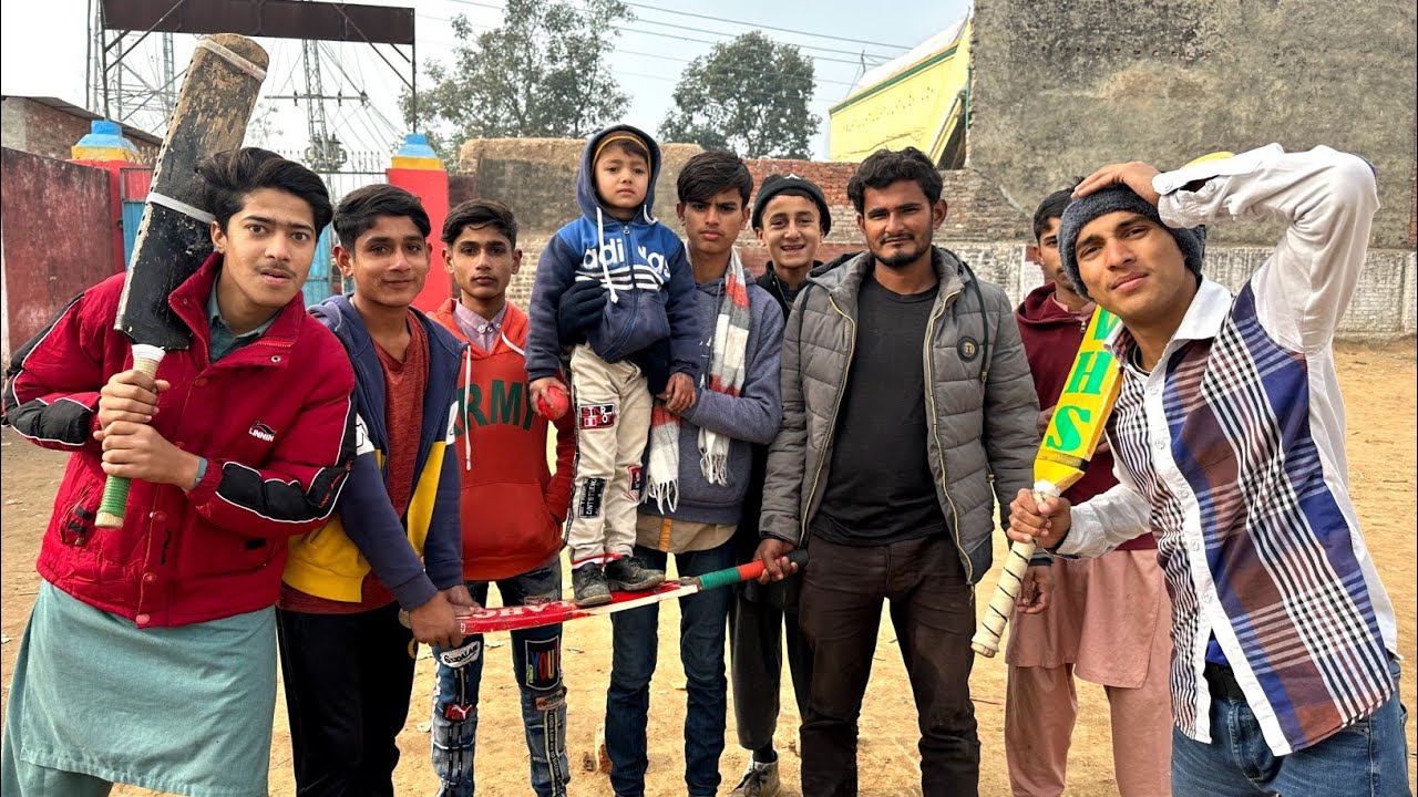 Cricket Match With Team