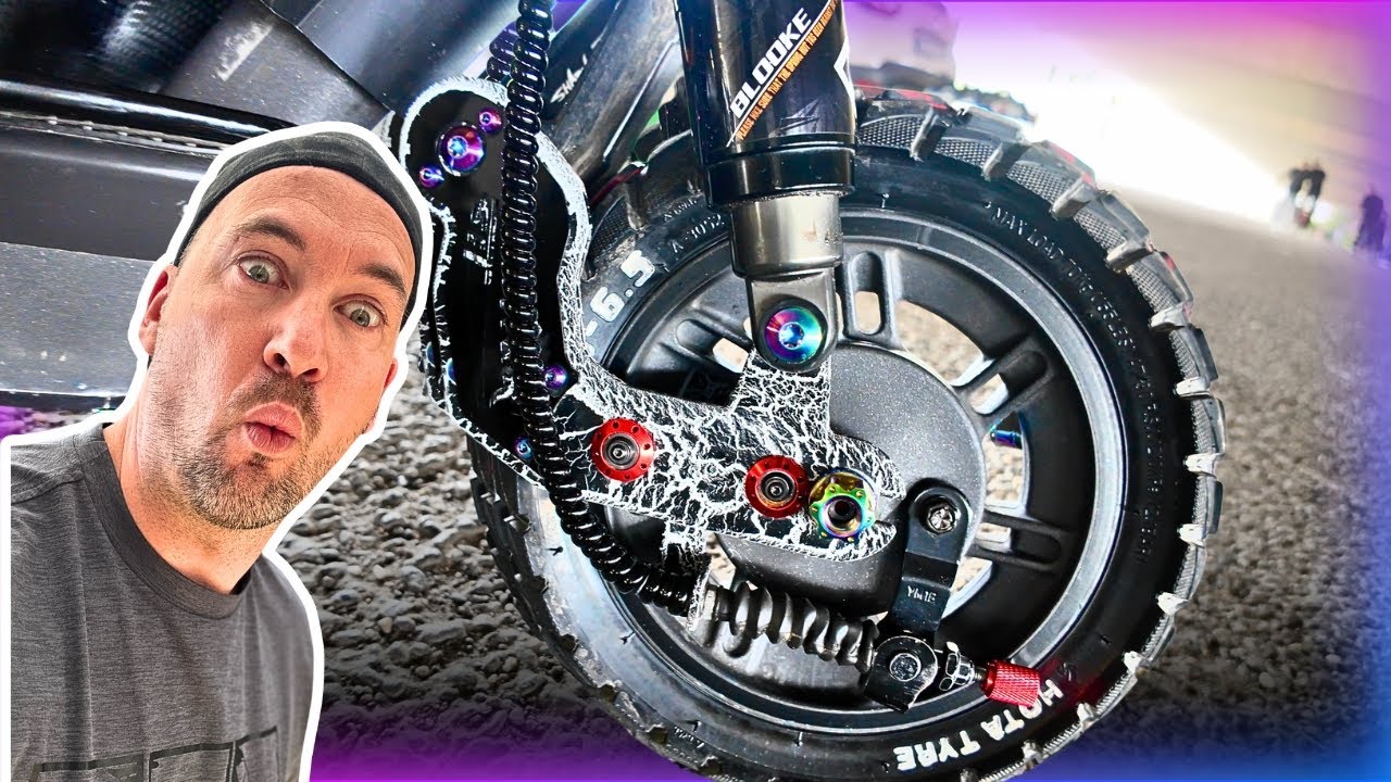⚡️ UMGEBAUTER E-SCOOTER macht mich SPRACHLOS! 🤐 Der krasseste E-Scooter den ich jemals gesehen habe.