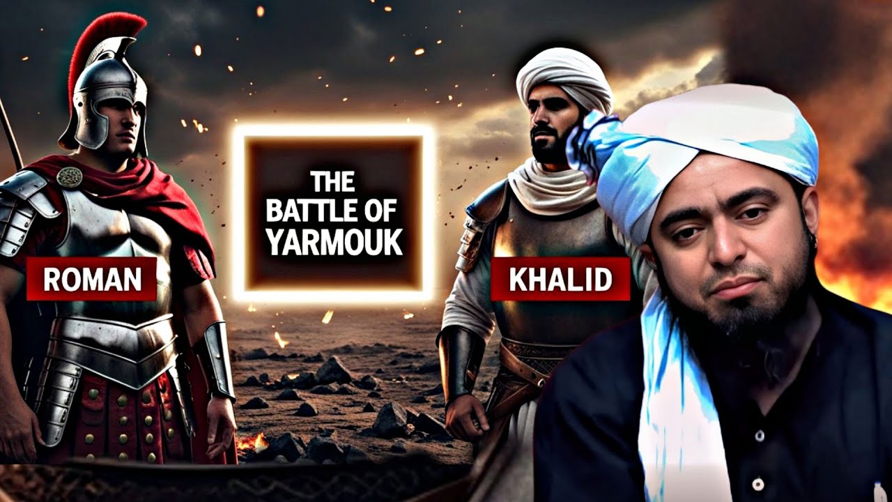 🔥The Battle of Yarmouk🥺 — ✨How Khalid bin Waleed Defeated the Romans🌟 | Engineer Muhammad Ali Mirza⏩
