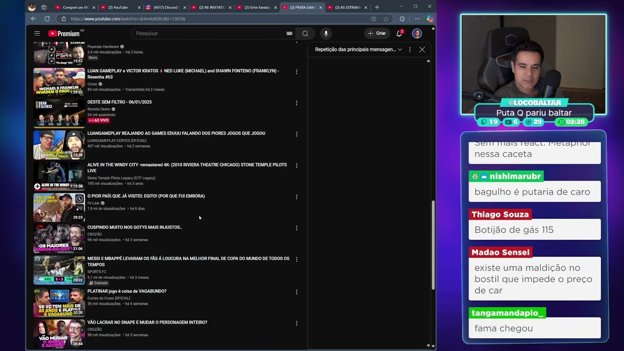 LEVOU SHADOWBAN DO PODCAST QUE PARTICIPOU 😂😂 #rodrigobaltar #locobaltar #programadocross