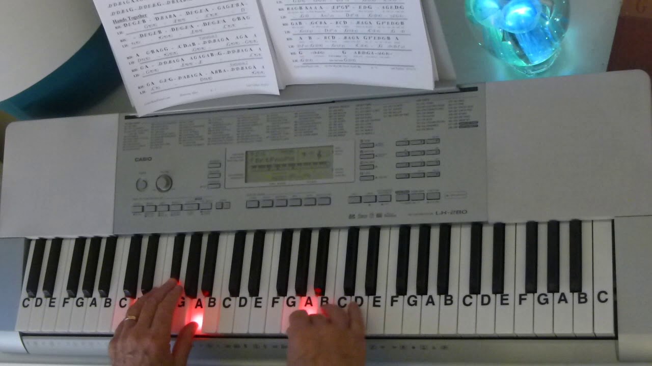 LNP Cover ~ All The Way My Savior Leads Me ~ 19th Century Classic Gospel Hymn ~ LetterNotePlayer ©