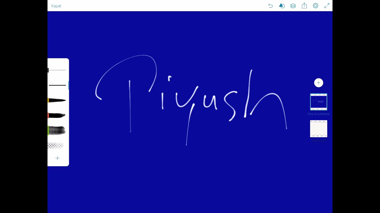 Piyush signature signing