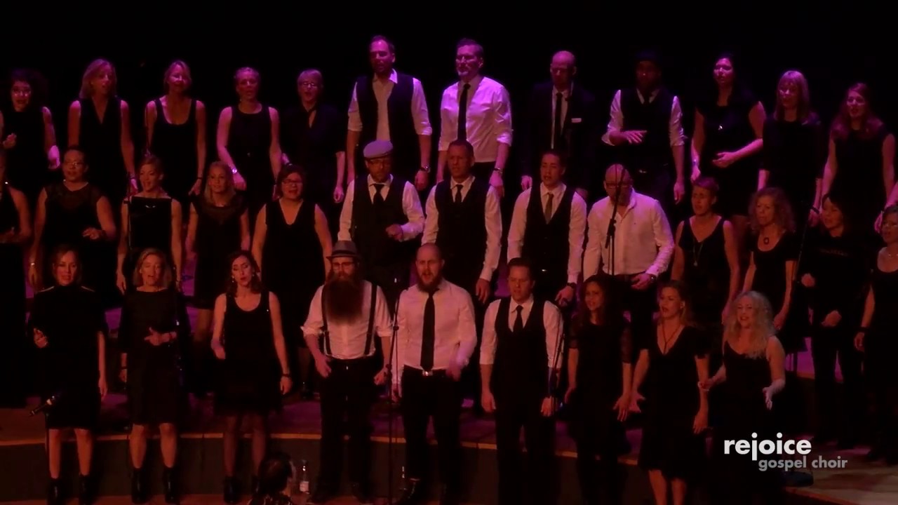 Rejoice gospel choir - Wanna be Happy @ Malmö Live, 2017 [Kirk Franklin cover]