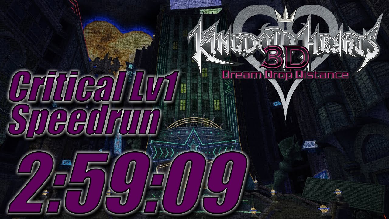 Dream Drop Distance Crit Level 1 Speedrun World Record - 2:59:09