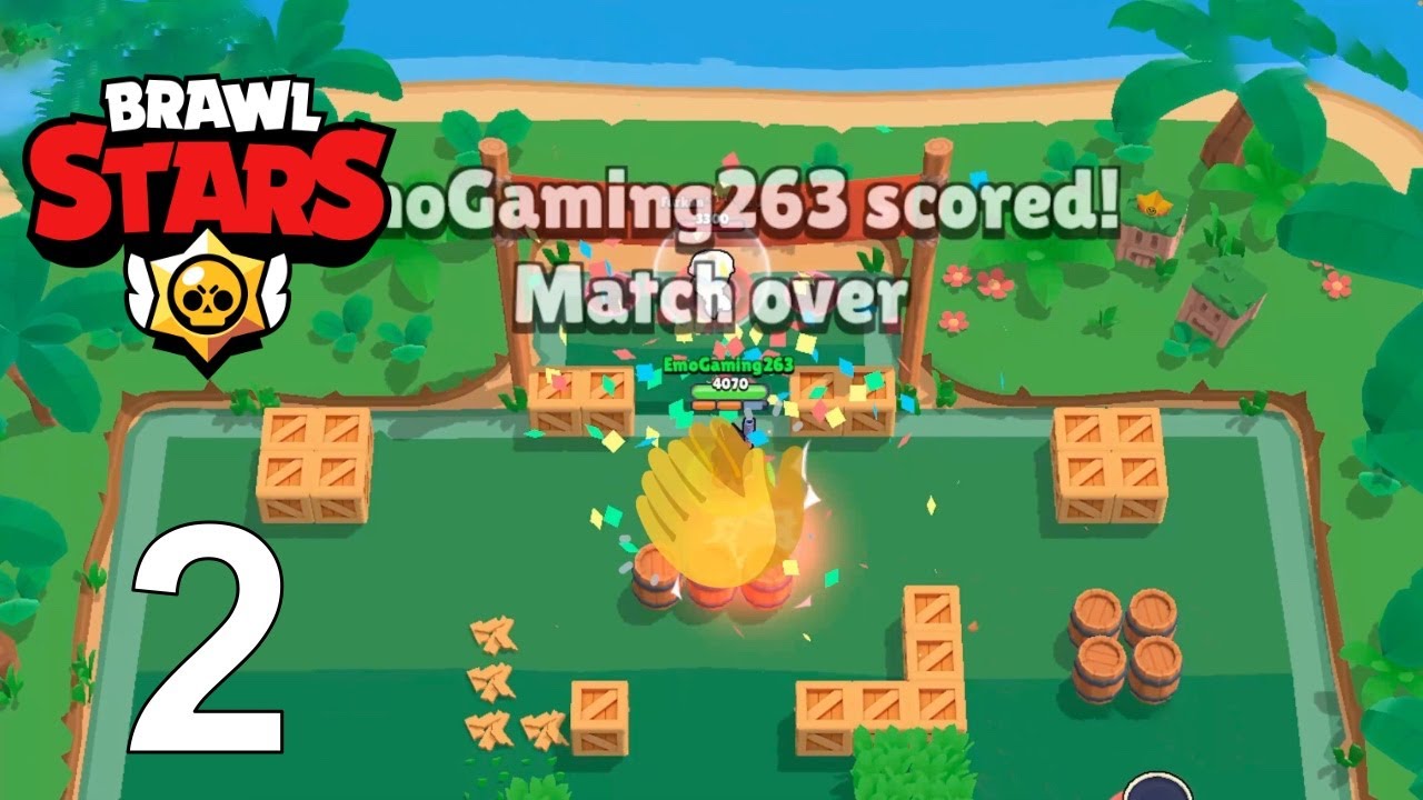 Brawl Stars - Walkthrough Gameplay Part 2 - Bandita Shelly in Brawl Ball