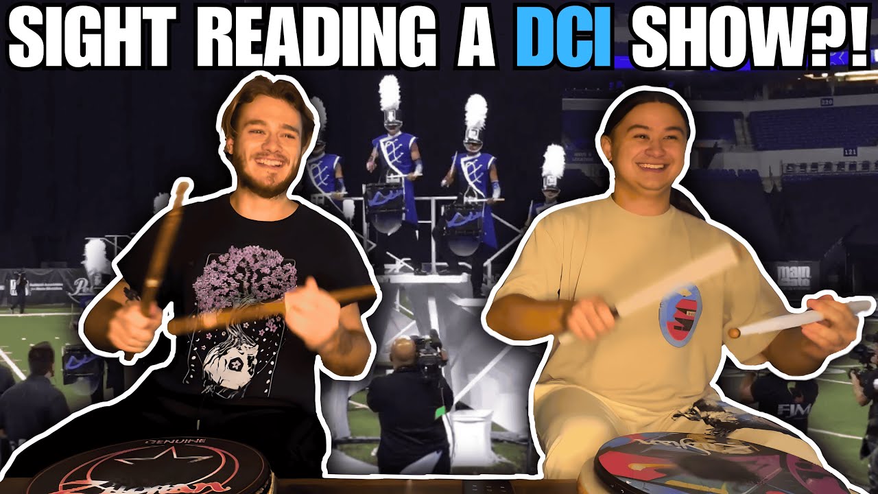 We Sight Read an ENTIRE Drum Corps Show! (Game)