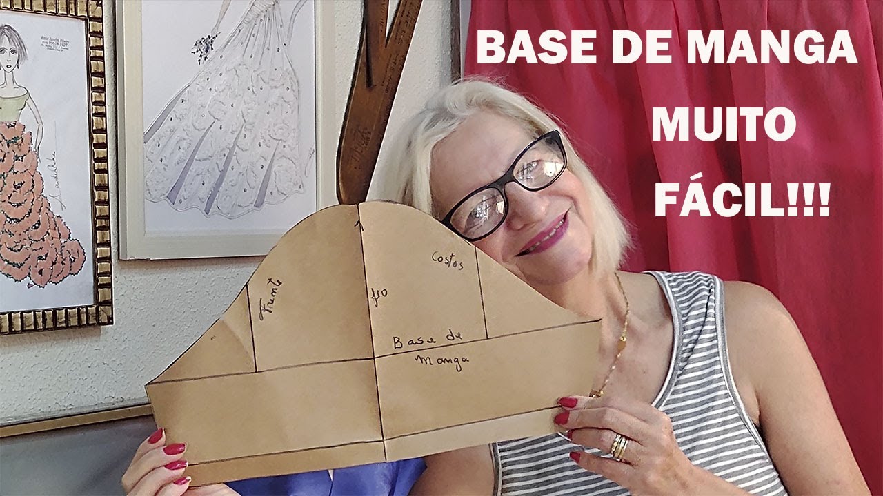 BASE DE MANGA | MODELAGEM | PASSO A PASSO SUPER FÁCIL