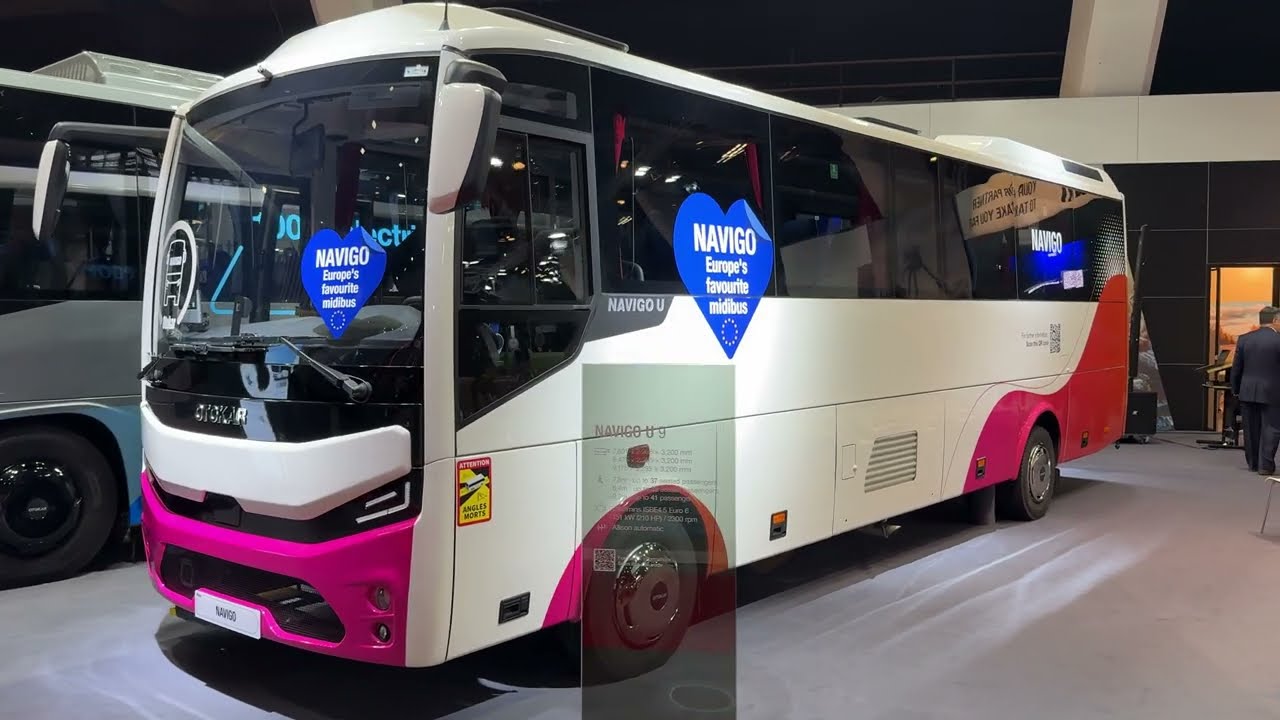Otokar Navigo U9 (2026) &ndash; Обзор интерьера и экстерьера | Busworld Europe 2025 Брюссель