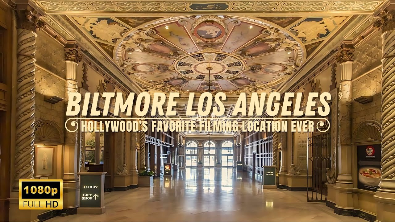 Окунитесь в историю Голливуда | Экскурсия по отелю Biltmore Los Angeles