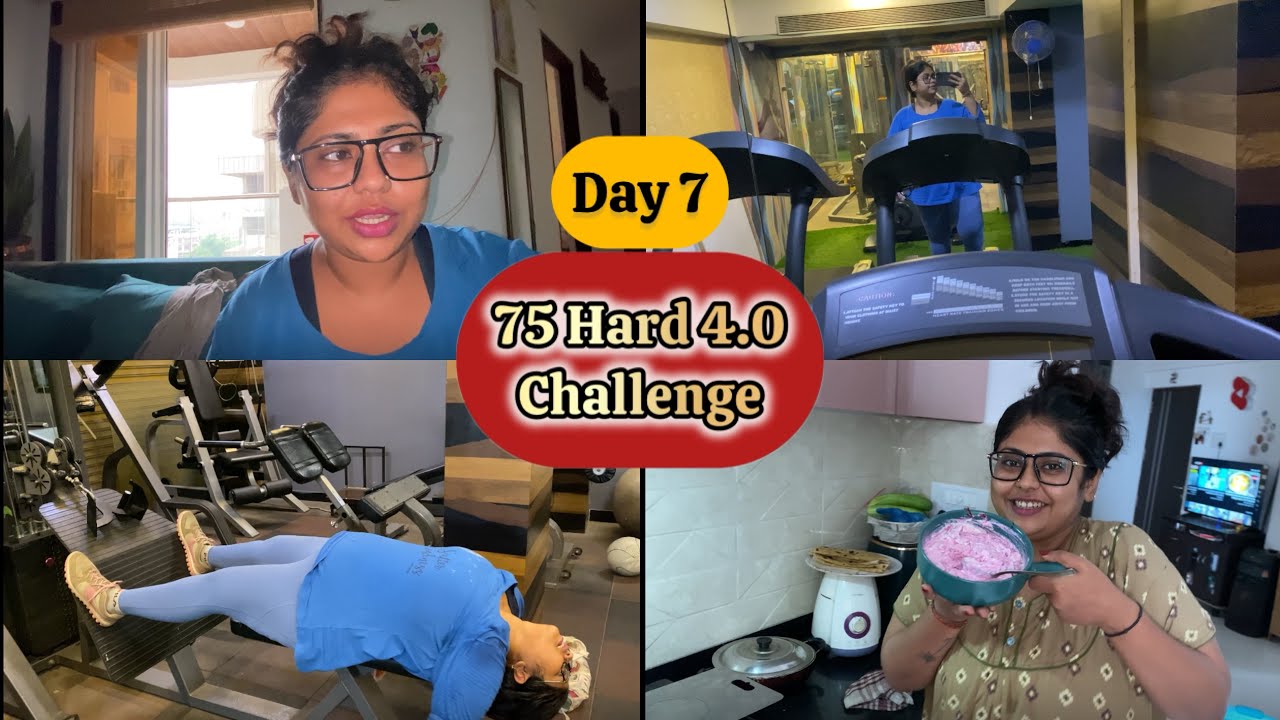 Day 7 of 4.0 75 Hard #challenge 🥳