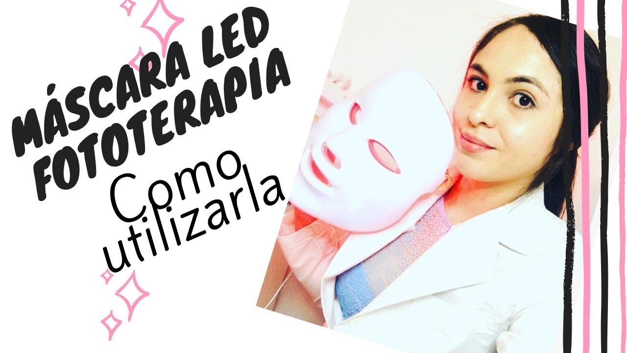 Máscara Led para tus tratamientos cosmetológicos - Fototerapia / Marisa MeBra