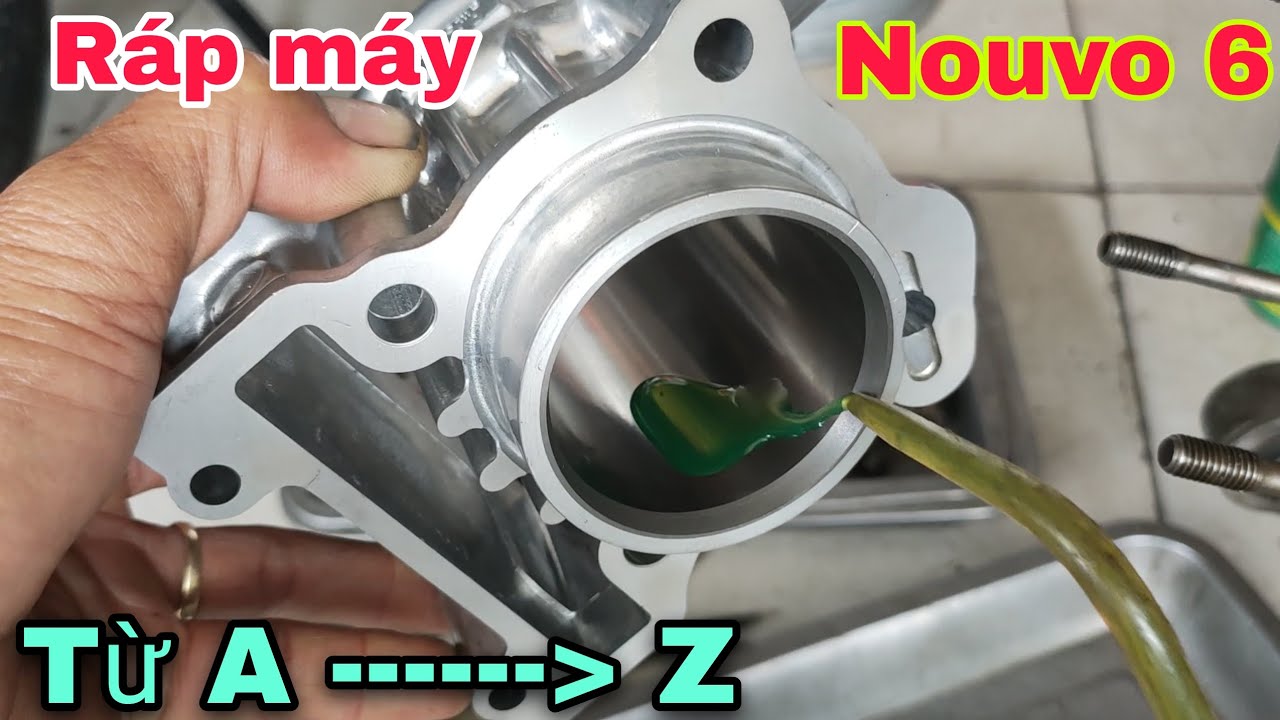 Hướng dẫn ráp máy Nouvo 6 từ đầu đến đuôi