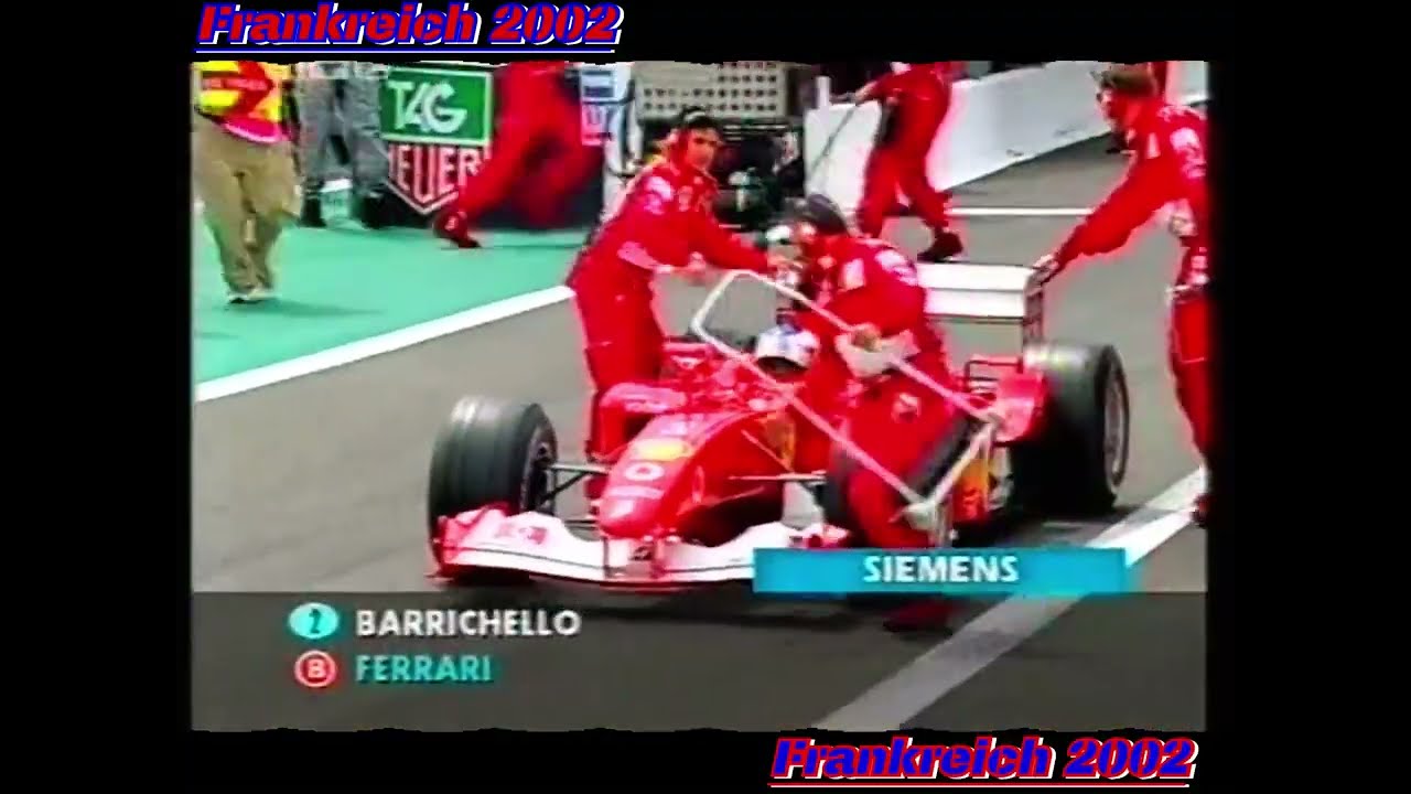 Formel 1 Frankreich 2002 RTL DEU