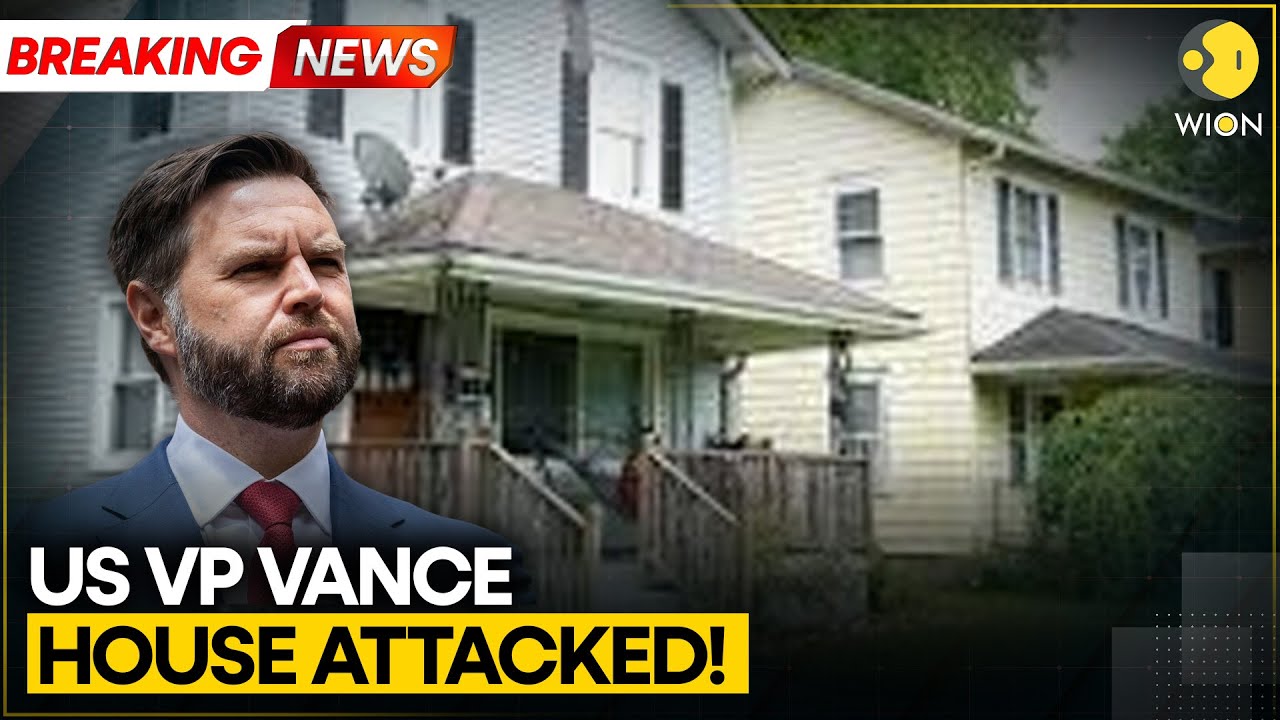 BREAKING: US VP JD Vance's House Attacked: Windows Smashed; Suspect in Custody | WION News