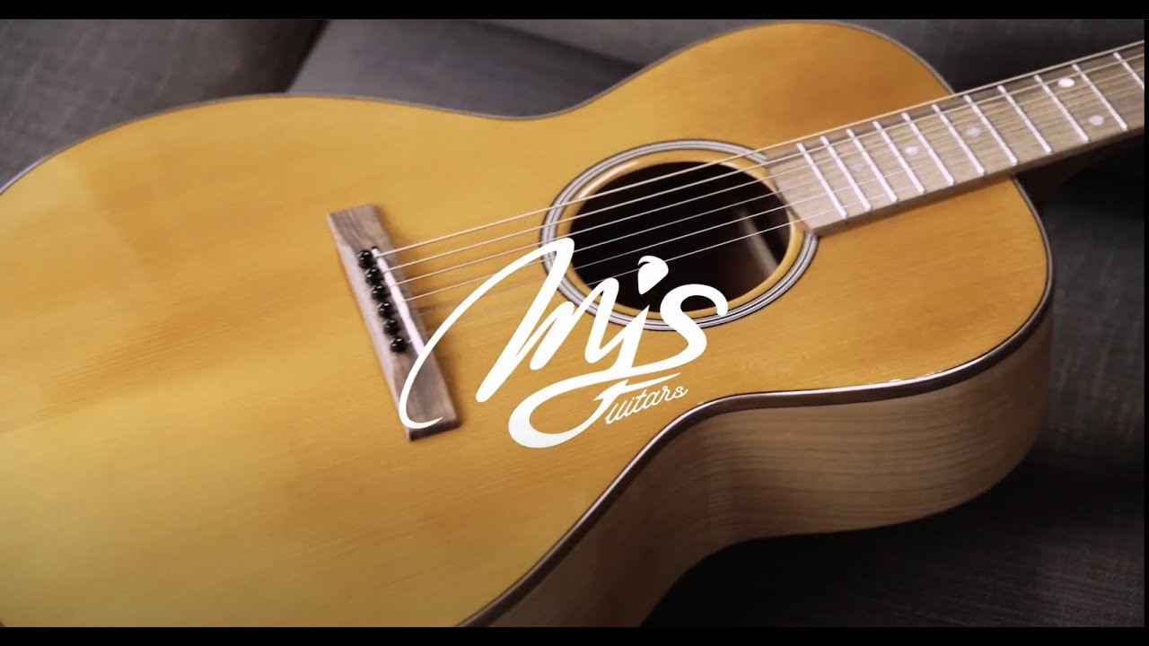 MJS model L  - Non-exotic wood acoustic guitar - Spruce/Wild Cherry