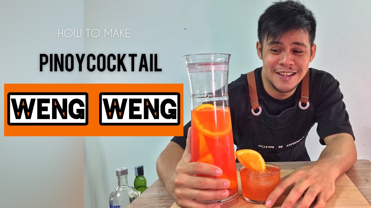 Classic Pinoy Weng Weng Cocktail | John n Drinks | Pinoy Bartender |