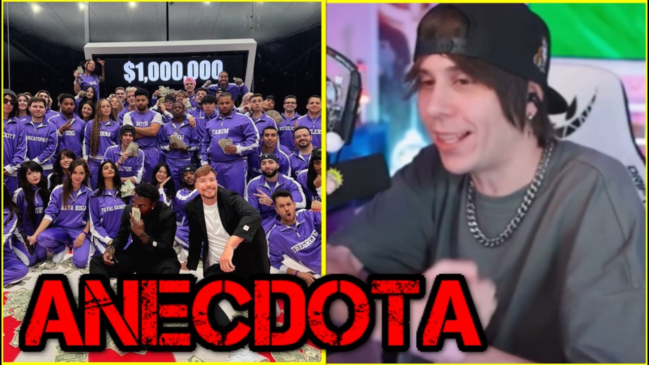 RUBIUS CUENTA ANECDOTA EN EL VIDEO DE MRBEAST Y HABLA DE SU PELEA CON GREFG...