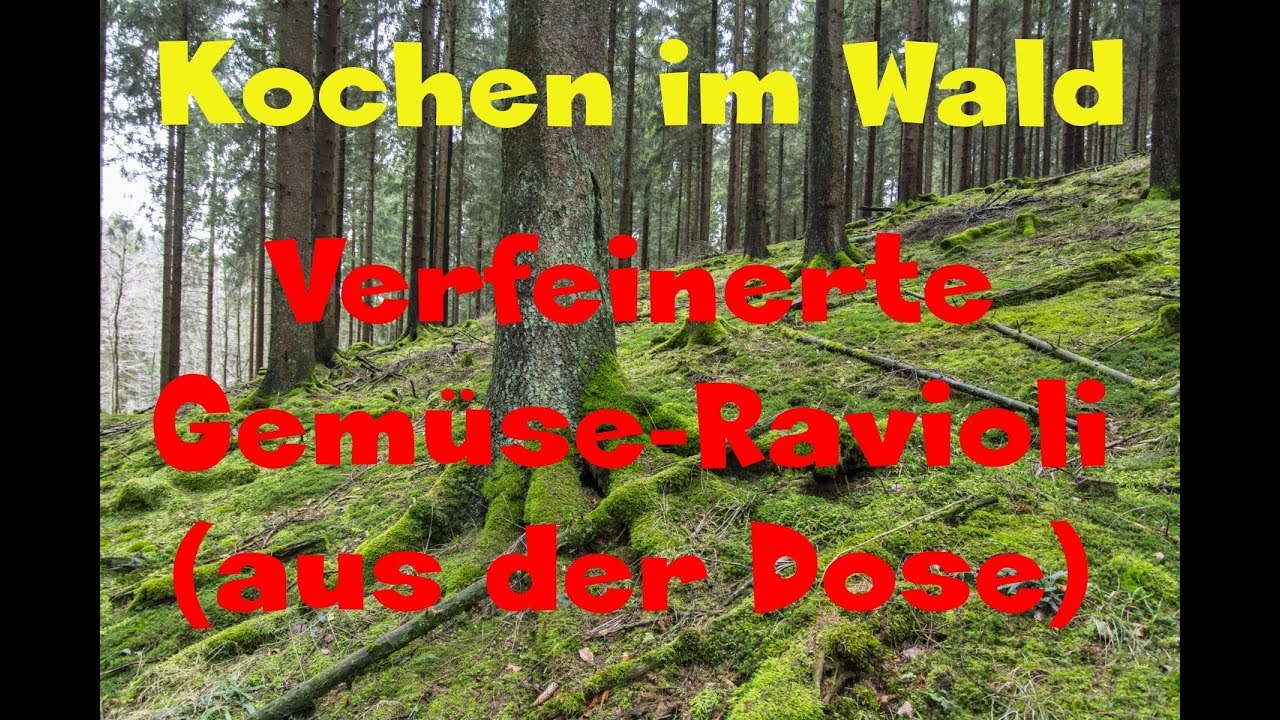 Kochen im Wald #12 [Verfeinerte Gem&uuml;se-Ravioli]