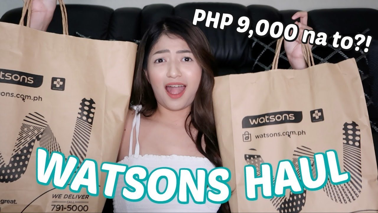 BYE ₱9,000! 😅 HUGE WATSONS HAUL + GIVEAWAY (CLOSED) | Aulie Secerio