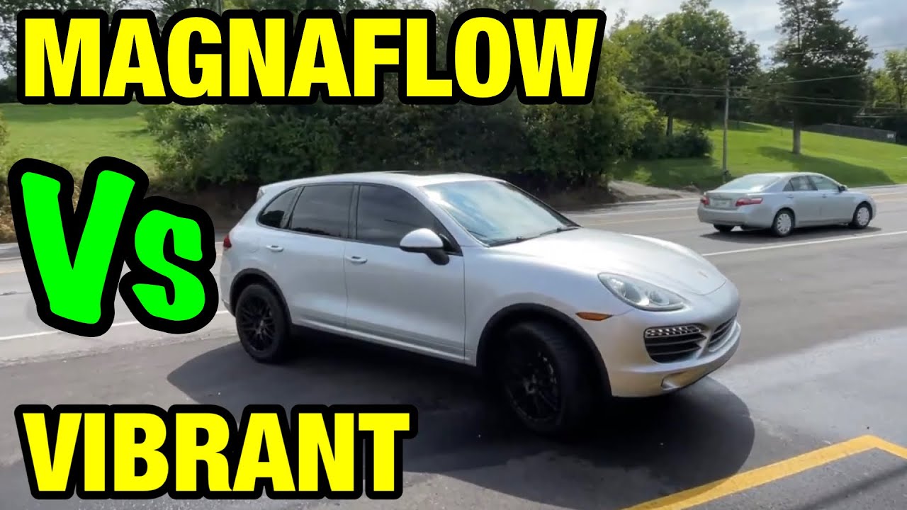 Porsche Cayenne S 4.8L V8: ЯРКИЙ РЕЗОНАТОР БУТЫЛКИ против MAGNAFLOW MAGNAPACK!