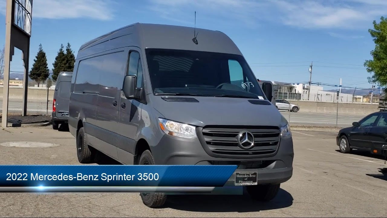 2022 Mercedes-Benz Sprinter 3500 Cargo 170 3D Extended Cargo Van Livermore  Pleasanton  San Ramon  W